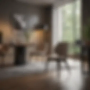 Sophisticated Design for Dining Spaces Elegant dining chair in a modern home setting