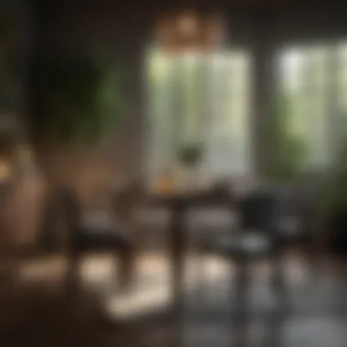 A Perfect Match for Your Dining Aesthetic Stylish dining area showcasing perfect chair selection
