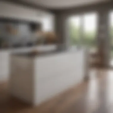 Elegant Narrow Kitchen Island Enhancing Space Utility Elegant narrow kitchen island enhancing space utility