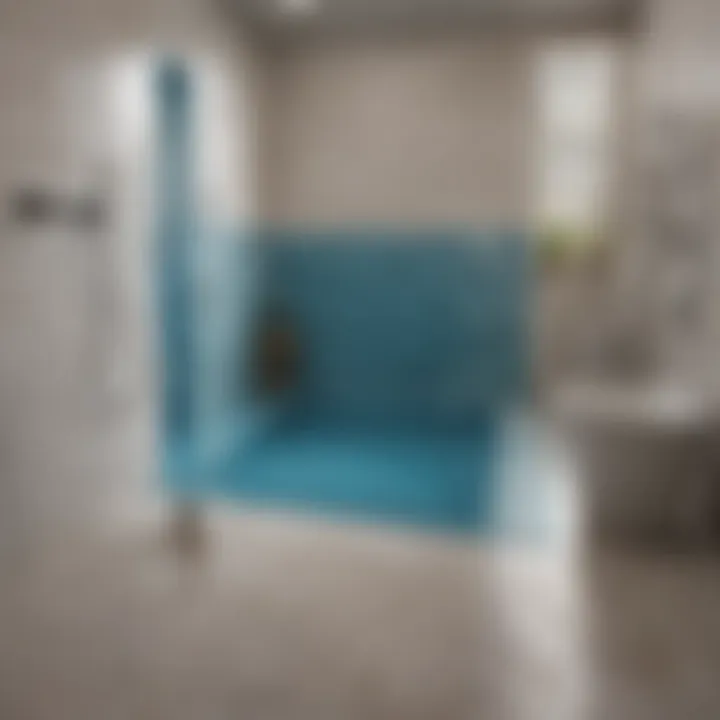 A comparison of different vinyl bath tile maintenance tools and techniques.