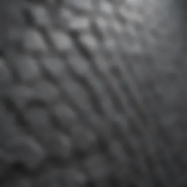 Artistic Textured Gray Tiles Close-up of textured gray tiles with unique patterns