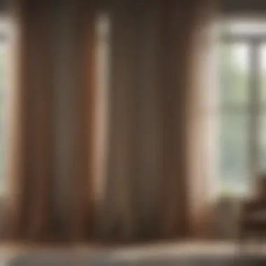 Transformative Impact of Window Curtains Before and after transformation with curtains