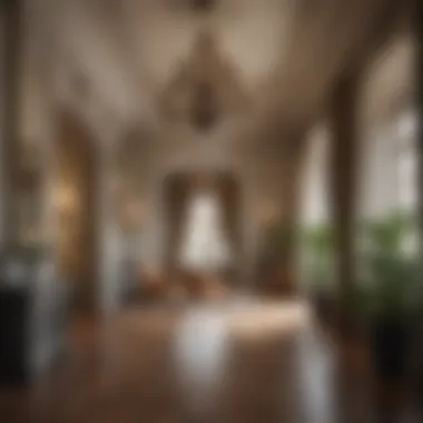 Timeless Classical Beauty Historic villa showcasing classical design elements