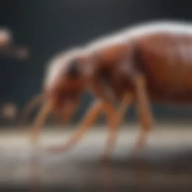 Understanding Flea Anatomy Detailed view of flea anatomy