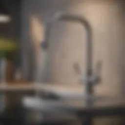 Different styles of kitchen faucets