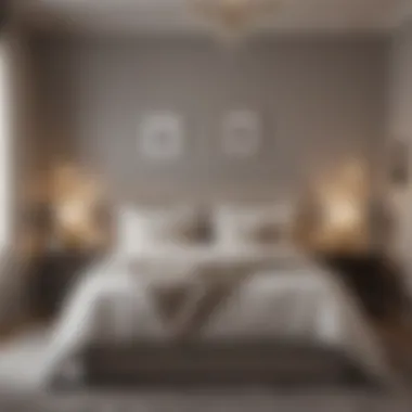 Create an Elegant Guest Bedroom Setup Elegant guest bedroom setup with cozy bedding