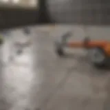Essential tools for tiling a bathroom floor