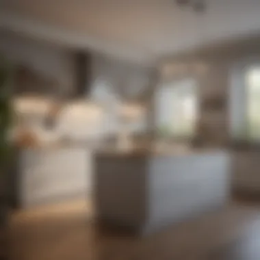 Elegant Kitchen with Functional Aesthetics Elegant kitchen featuring a blend of functionality and aesthetic appeal