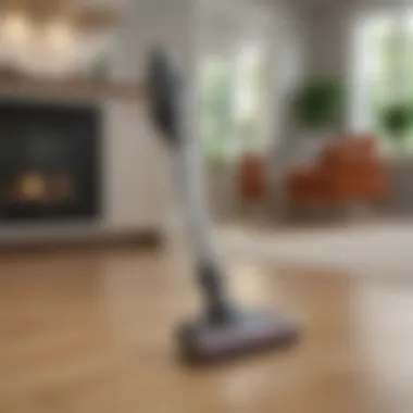 User-friendly interface of Shark stick vacuum highlighting usability