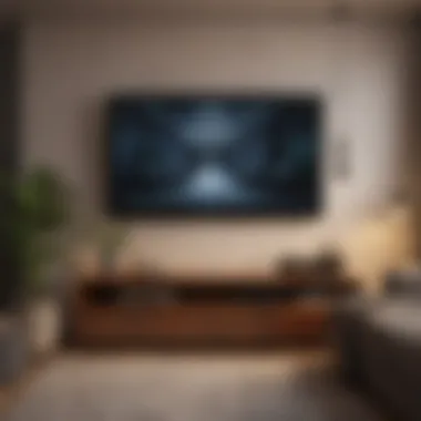 Multifunctional Decor in Small TV Rooms Multifunctional decor enhancing small TV room aesthetics