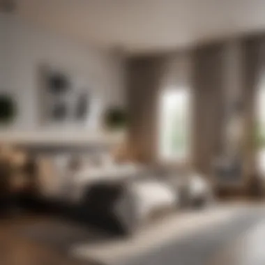Stylish Multifunctional Bedroom Stylish multifunctional furniture in a compact bedroom