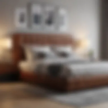 King Size Bed in Modern Interior Design Interior design featuring a king size bed in a stylish bedroom