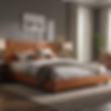 Different Types of King Size Beds Visual representation of various king size bed types