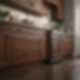 Elegant kitchen cabinet refinishing showcasing various color options