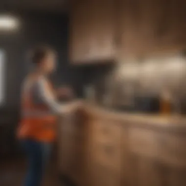 Safety Precautions During Cabinet Removal Safety precautions during cabinet removal