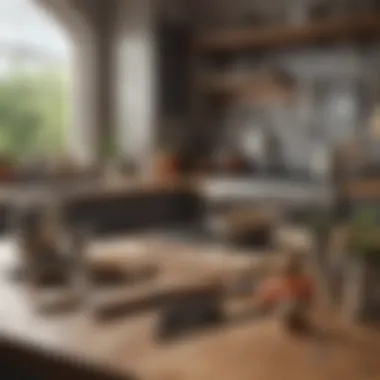Essential Drawing Tools for Kitchen Planning Tools and instruments necessary for kitchen drawing