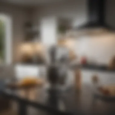 Quality KitchenAid Appliances in Modern Interiors A KitchenAid appliance in a modern kitchen setting highlighting quality