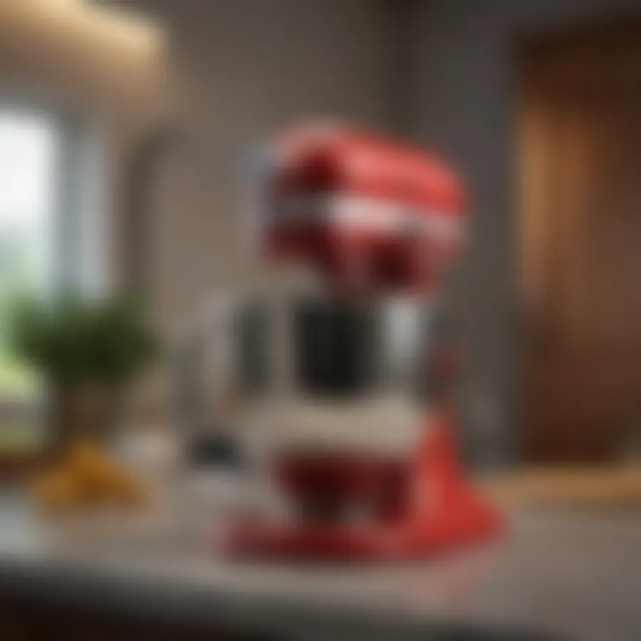 KitchenAid Artisan mixer showcasing its robust design