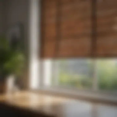 Eco-Friendly Materials for Modern Window Blinds Eco-friendly window blinds showcasing natural materials