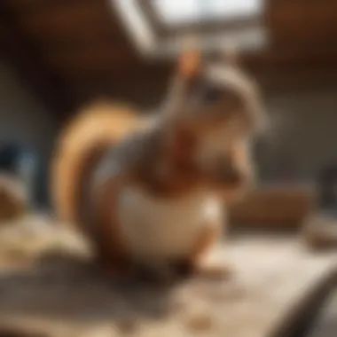 Identifying Squirrel Activity in Your Home Signs of squirrel activity in an attic