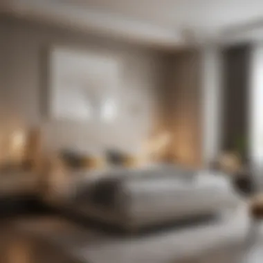 Elegant Modern Master Bedroom Design Elegant master bedroom with a modern design showcasing a harmonious blend of colors