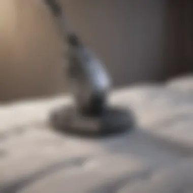Advanced Cleaning Technology Sophisticated mattress cleaning machine in action