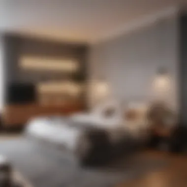 Innovative Furniture Arrangement Innovative furniture arrangement in a small bedroom