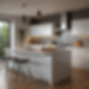 Sustainable Material Choices Contemporary kitchen featuring eco-friendly materials