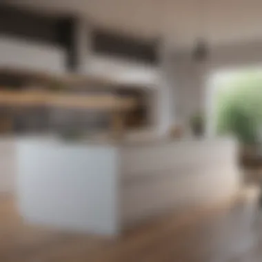 Minimalist Kitchen Aesthetics Sleek modern kitchen with minimalist design