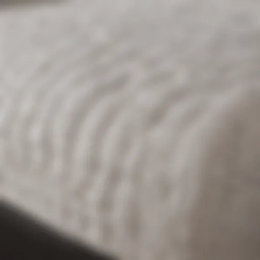 Nectar mattress showcasing its construction materials