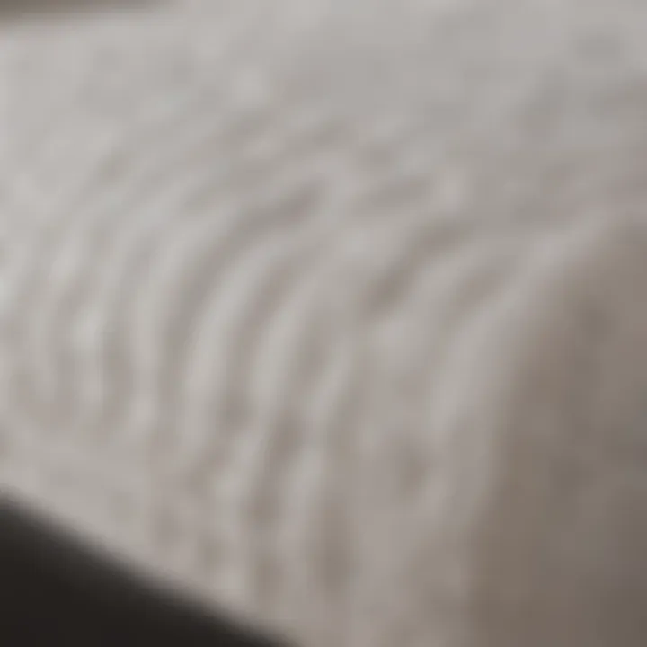 Nectar mattress showcasing its construction materials