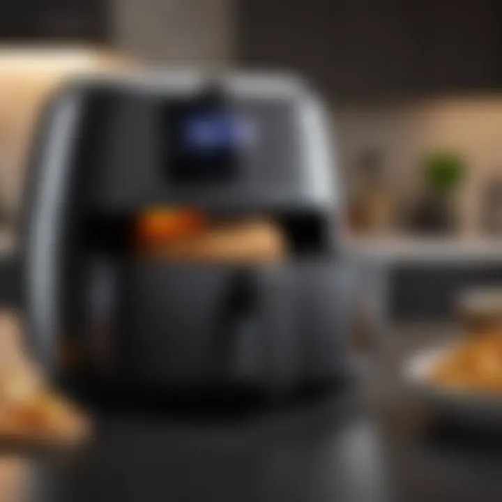 Versatile cooking functions highlighted on the control panel of the Ninja Air Fryer XXL.