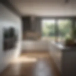 Modern kitchen upgrade showcasing sleek design elements