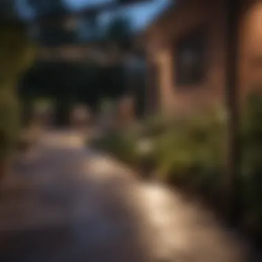 Solar Lights Enhancing Shaded Patios Practical application of solar lights in a patio
