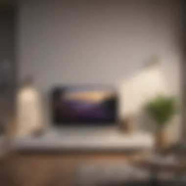 Functional Living Area with Aesthetic TV Integration Functional living area highlighting aesthetic TV integration