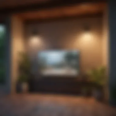 Weather-Resistant Outdoor TV Enclosure Features Weather-resistant features enhancing outdoor viewing experience