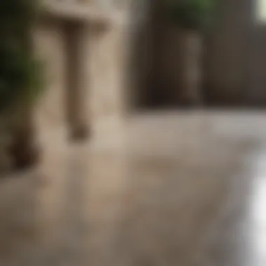 The Elegance of Well-Maintained Stone Surfaces A pristine stone floor showcasing the beauty of natural materials