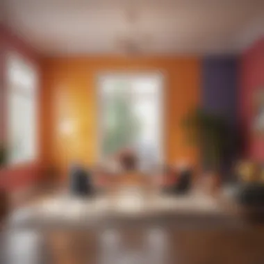 Understanding Color Psychology in Home Design A serene space with thoughtfully chosen color tones, demonstrating psychological effects of color.