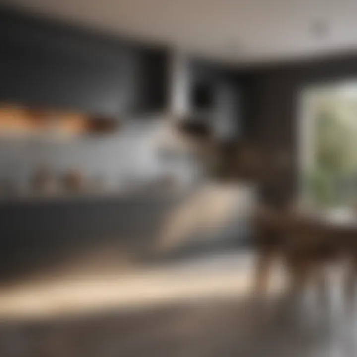 Stylish material selection for modern kitchen remodeling