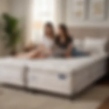 Customer Reviews of Saatva Split Queen Mattress Customer reviews highlighting satisfaction with the Saatva Split Queen Mattress.