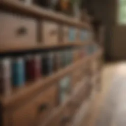 A selection of paint types displayed on a wooden surface.