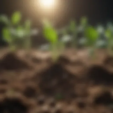 Nurturing Healthy Seedlings Healthy seedlings in nutrient-rich soil