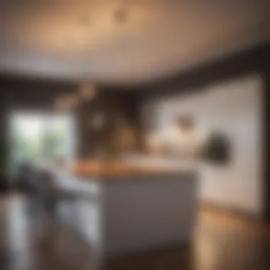 Effective Kitchen Lighting Effective lighting fixtures illuminating a kitchen space