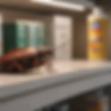 Exploring Control Solutions for Cockroach Infestation Various cockroach control products on a shelf