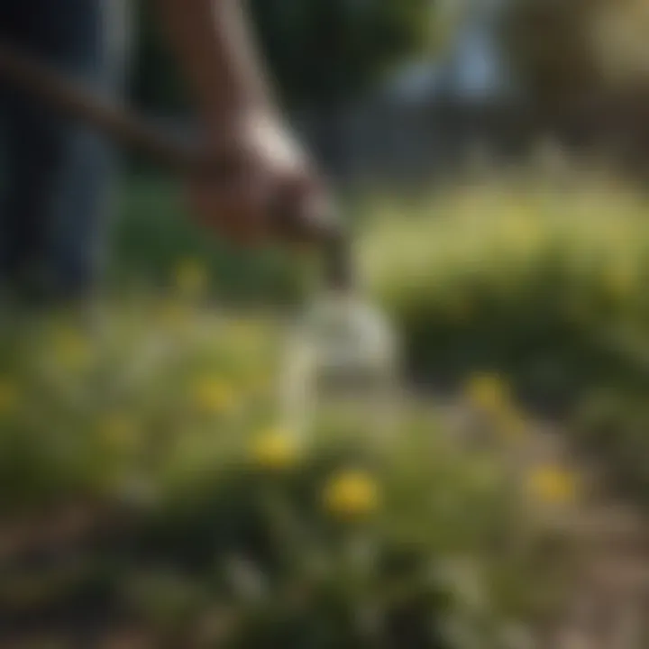 Chemical application for weed management
