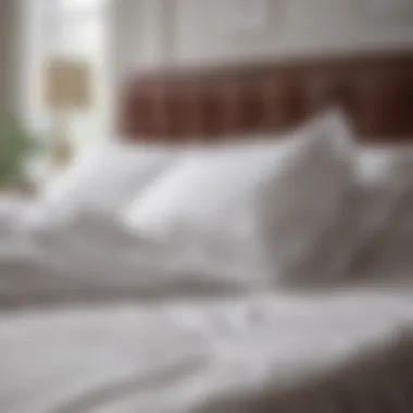Effective Use of Sheet Straps Sheet straps effectively holding down bed sheets