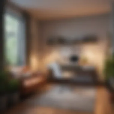 The Perfect Balance: Cozy Environment for Work and Relaxation Cozy environment promoting relaxation and focus