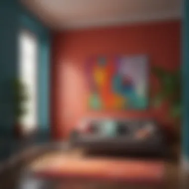The Impact of Color Psychology on Room Brightness Colorful paint choices for a room