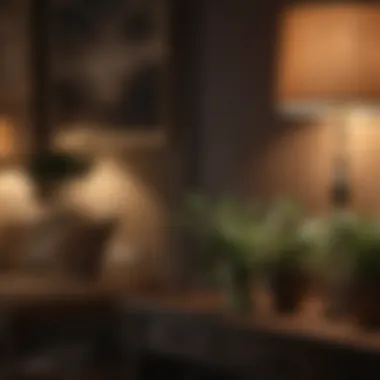 Layering Light for a Vibrant Atmosphere Cozy room with layered lighting