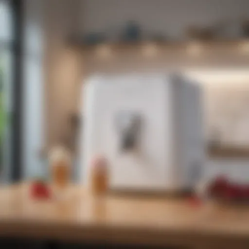 Zoku Ice Cream maker showcasing its sleek design